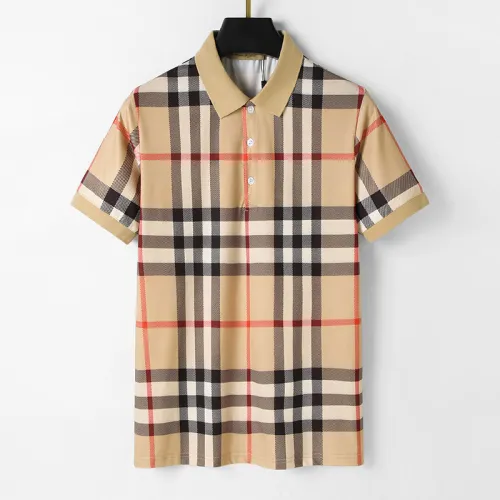 Burberry Classic Checkered Pure Cotton Short-Sleeved Polo for MEN #B33878