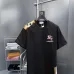 Burberry T-Shirts for MEN Black Cross Stitch EKD​ Cotton T-shirt #B53393