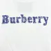 Burberry T-Shirts for MEN Burberry Logo Printed Crewneck T-Shirt Black/White #B53392