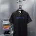 Burberry T-Shirts for MEN Burberry Logo Printed Crewneck T-Shirt Black/White #B53392