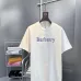 Burberry T-Shirts for MEN Burberry Logo Printed Crewneck T-Shirt Black/White #B53392
