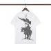 Burberry T-Shirts for MEN Equestrian Knight-motif Black/White #B48492