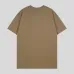 Burberry T-Shirts for MEN Knight Stamp Cotton T-shirt in Flax - Men Black/White/Brown #B53785