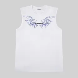 Burberry T-Shirts for MEN Sleeveless Black/White/Grey #B53955