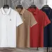 Burberry T-Shirts polo for MEN Solid Color Black/White/Red/Khaki #B46556