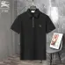 Burberry T-Shirts polo for MEN zipper Solid Color #B46553