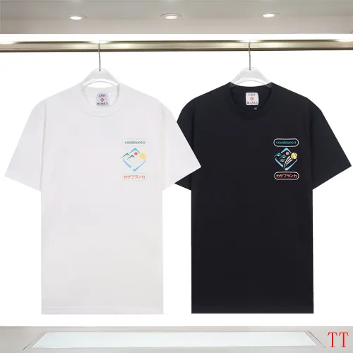 Casablanca T-Shirts 260g Black/White #B53005