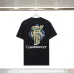 Casablanca T-Shirts 260g Black/White/Blue #B52998