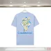 Casablanca T-Shirts 260g Black/White/Blue #B52998