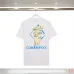 Casablanca T-Shirts 260g Black/White/Blue #B52998