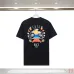 Casablanca T-Shirts 260g Black/White/Blue #B53006