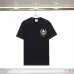 Casablanca T-Shirts 260g Black/White/Blue #B53006