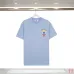 Casablanca T-Shirts 260g Black/White/Blue #B53006