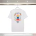 Casablanca T-Shirts 260g Black/White/Blue #B53006