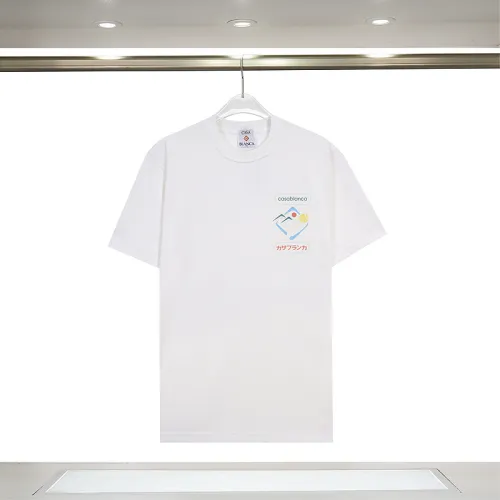 Casablanca T-Shirts Black/White #B52812