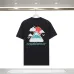 Casablanca T-Shirts Casablanca – Wavy Mountain T-shirt  Black/White/Green #B53383