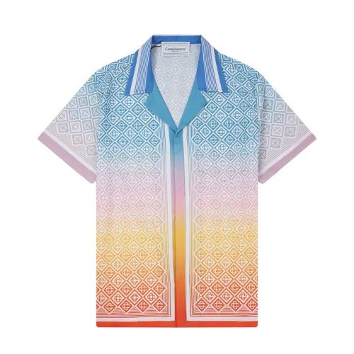 Casablanca T-Shirts Gradient Monogram Silk Shirt | Casablanca Paris #B53663