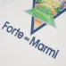 Casablanca T-Shirts Miami Open x Forte Dei Marmi Short Sleeve Silk Shirt  Black/White #B53384
