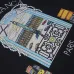 Casablanca graphic-print Cotton T-shirt Black/White Casablanca #B53387