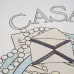 Casablanca graphic-print Cotton T-shirt Black/White Casablanca #B53387