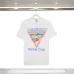 Casablanca graphic-print Cotton T-shirt  Pink/Black/White Casablanca #B53386
