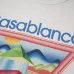 Casablanca graphic-print Cotton T-shirt  Pink/Black/White Casablanca #B53386