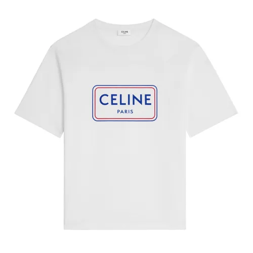 Celine T-Shirt White #B63661