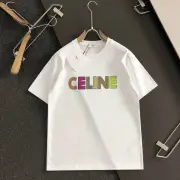 Celine T-Shirts for MEN Black/White #B46831