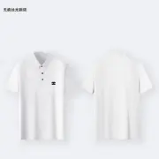 Chanel T-Shirts Polo for man mercerized Black/White  #B46568