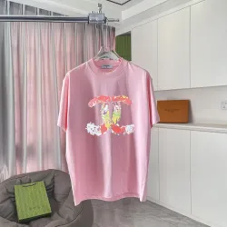 Ch**el T-Shirts Black/Grey/Pink/Blue #B50903