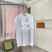 Ch**el T-Shirts Black/Grey/Red #B52581