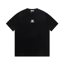 Ch**el T-Shirts Black/White #B52649