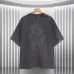Chrome Hearts Denim Wash Tee Rhinestone Cross Cluster & Brand Heritage #B54166