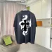 Chrome Hearts Luxury T-shirts for MEN Black/White/Red #B53396