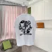 Chrome Hearts Luxury T-shirts for MEN Black/White/Red #B53397