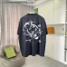 Chrome Hearts Luxury T-shirts for MEN Black/White/Red #B53397