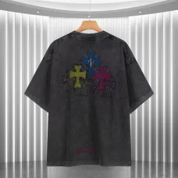 Chrome Hearts T-shirt for MEN Black #B53464