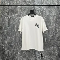 Chrome Hearts T-shirt for MEN Black/White #B50832
