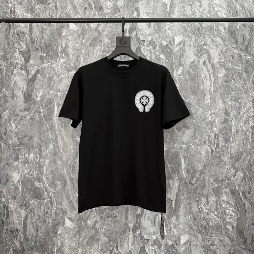 Chrome Hearts T-shirt for MEN Black/White #B50834