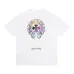 Chrome Hearts T-shirt for MEN Black/White #B51084