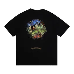 Chrome Hearts T-shirt for MEN Black/White #B51084