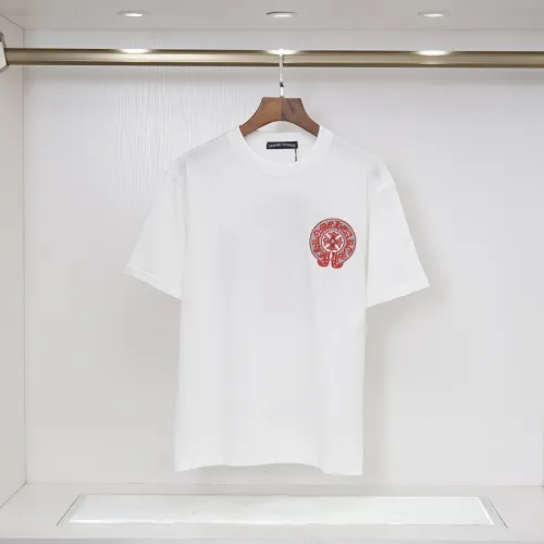 Chrome Hearts T-shirt for MEN Black/White #B51116