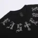 Chrome Hearts T-shirt for MEN Black/White #B52572