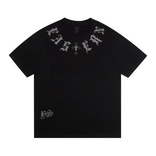 Chrome Hearts T-shirt for MEN Black/White #B52572