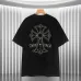 Chrome Hearts T-shirt for MEN Black/White #B53461