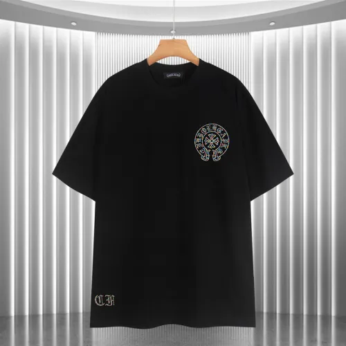 Chrome Hearts T-shirt for MEN Black/White #B53461