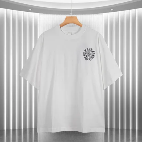 Chrome Hearts T-shirt for MEN Black/White #B53463