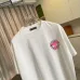 Chrome Hearts T-shirt for MEN Pink Logo Gothic Inspired Back Design Black/White/Red #B54164