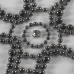 Chrome Hearts T-shirt for MEN Rhinestone Cross & Necklace Inspired Design Black/White #B54169