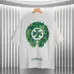 Chrome Hearts White T-shirt Green Jungle Themed Logo Art Nature Inspired Luxury Black/White #B54168